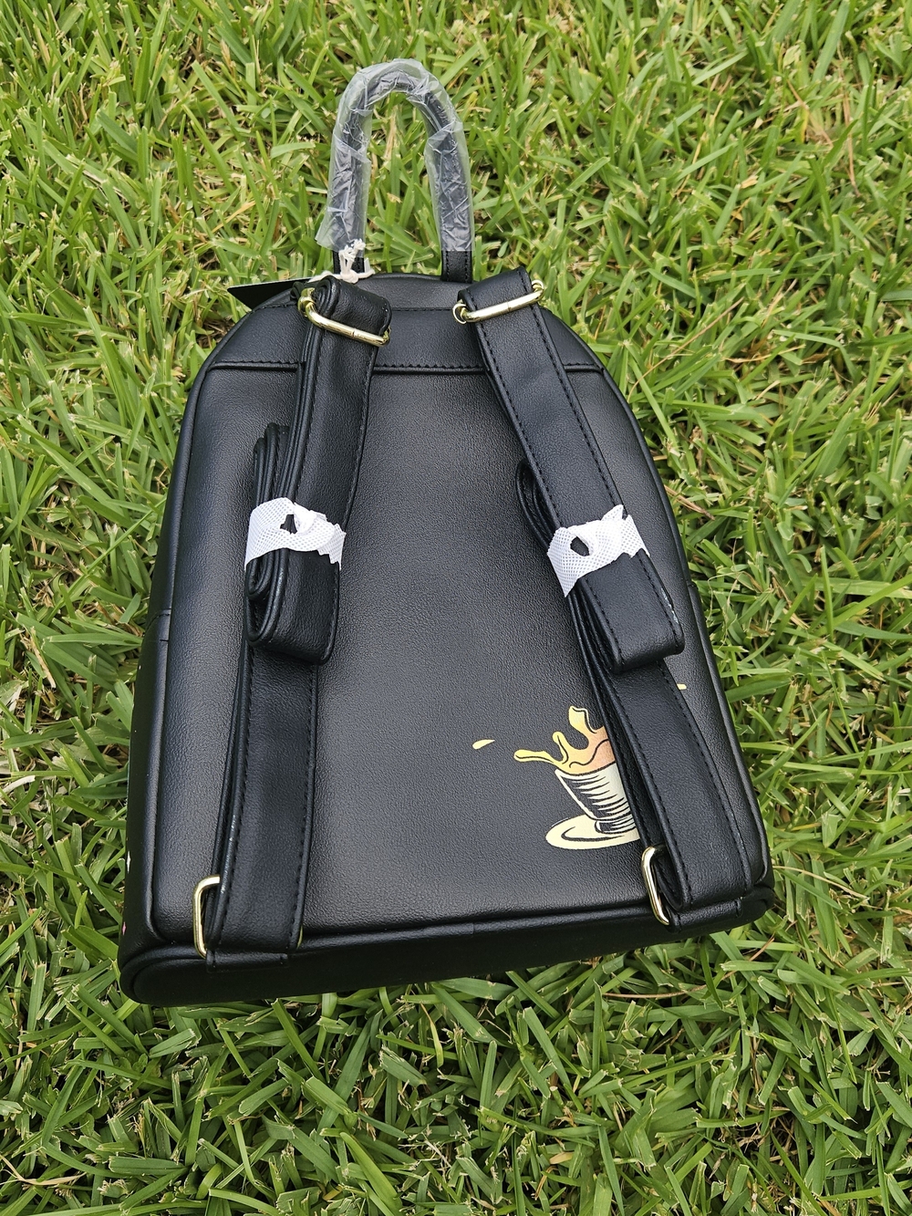 Loungefly Alice in Wonderland Black Mini Backpack - Picture 10 of 11